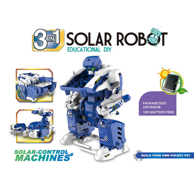 Science Robotics - Robot Kit 3 in 1Educational DIY