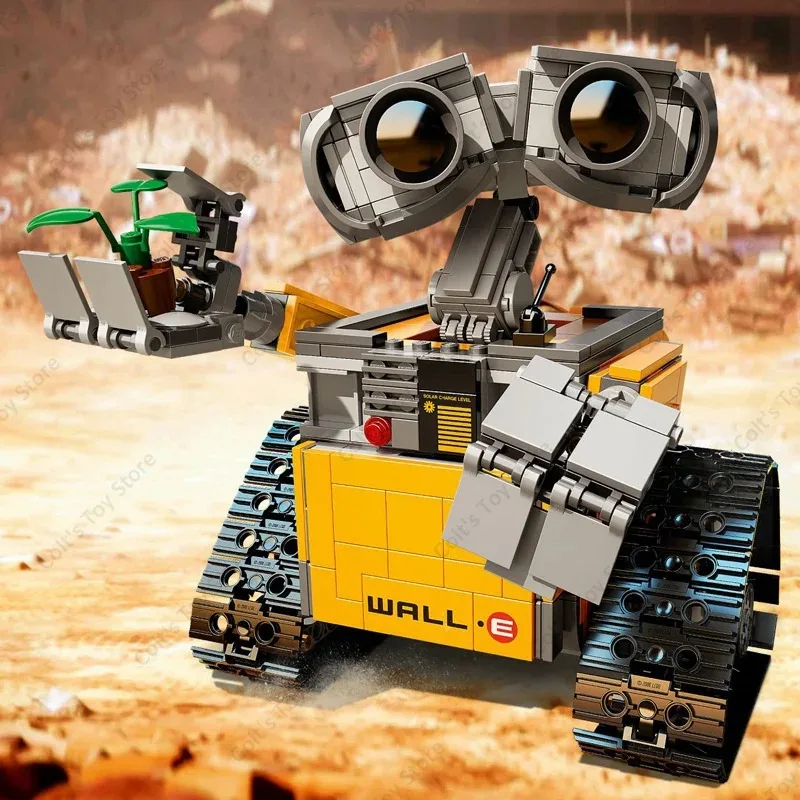Science Robotics - 677pcs WALL E The Robot Building