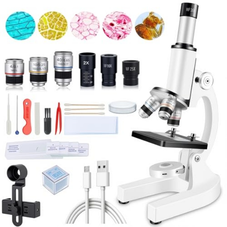 Compound Microscope for Adults - Microscope Compound 40X avis et prix
