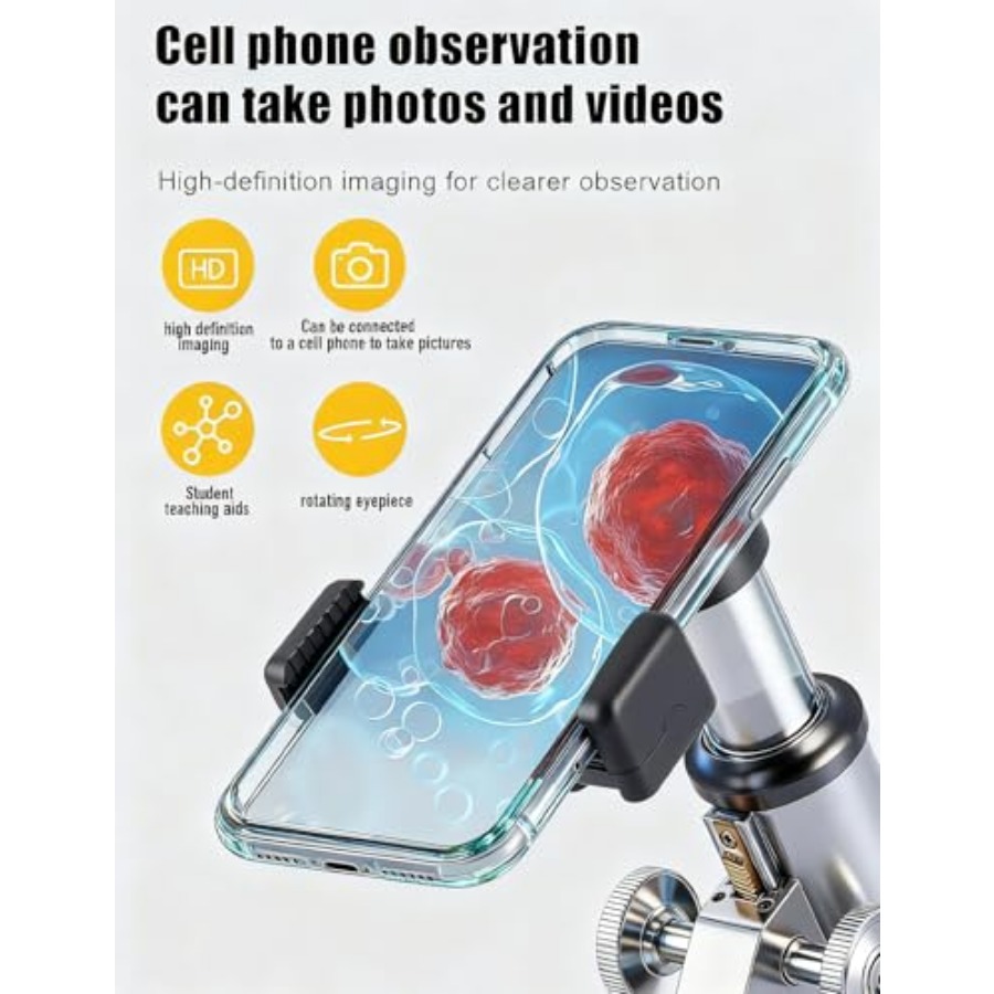 Compound Microscope for Adults - Microscope Compound 40X avis et prix