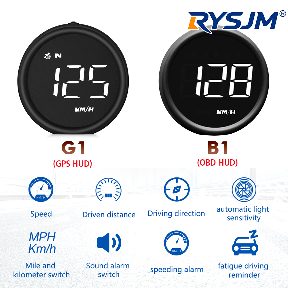 G1 GPS HUD & B1 OBD2 On-board  - Anemometer Wind Speed avis et prix
