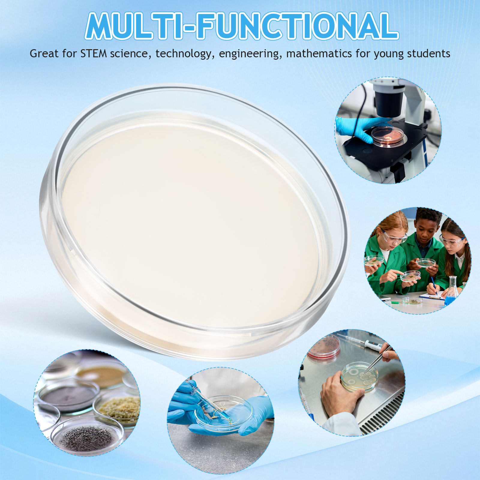 Agar Plates 10pcs Ready to Use - Science Experiment avis et prix