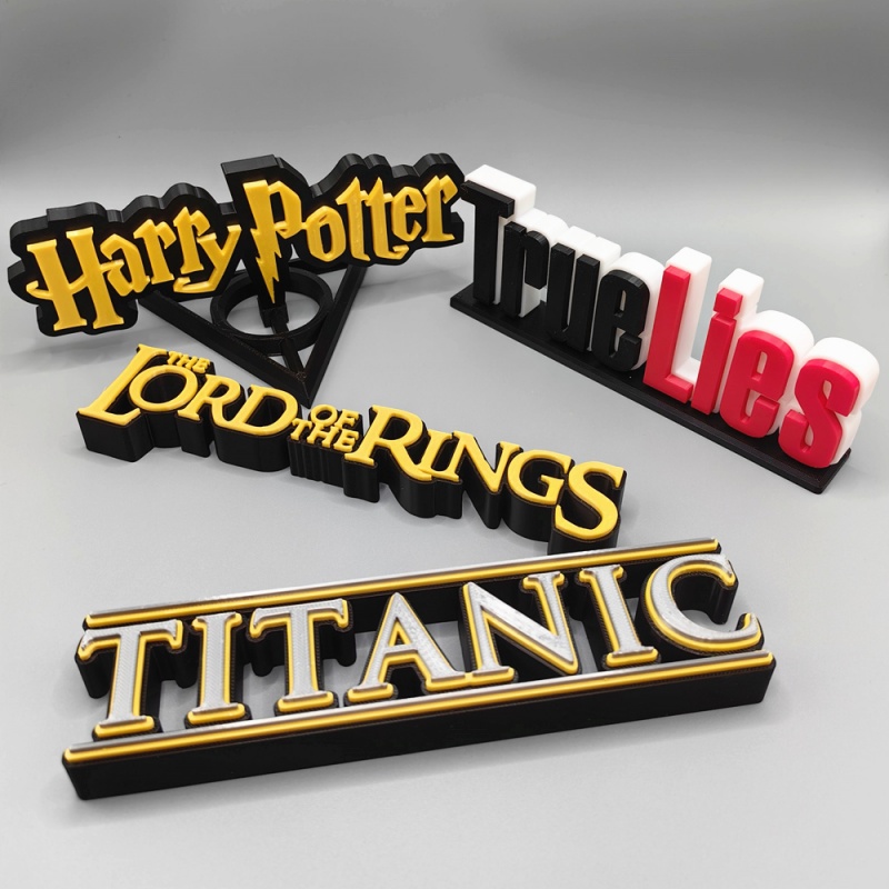 Classic Mo vie Title 3d Logo S - Science Exhibition Models avis et prix