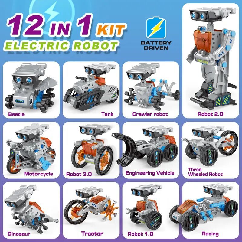 12 in 1 Science Experiment Sol - Science Robotics avis et prix
