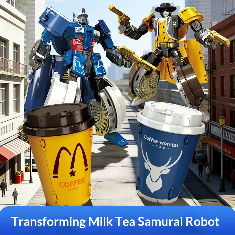 Transforming toy milk tea warr - Science Robotics avis et prix