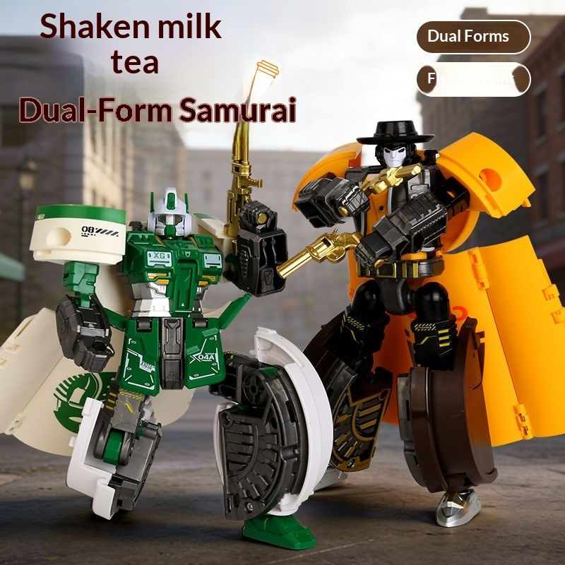 Transforming toy milk tea warr - Science Robotics avis et prix