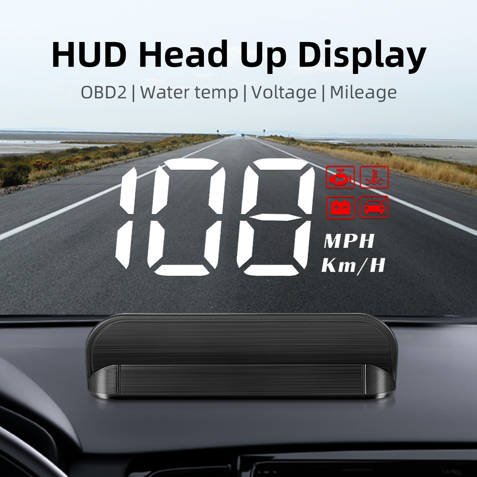 M3 HUD Obd2 Head-Up Display Di - Anemometer Wind Speed avis et prix