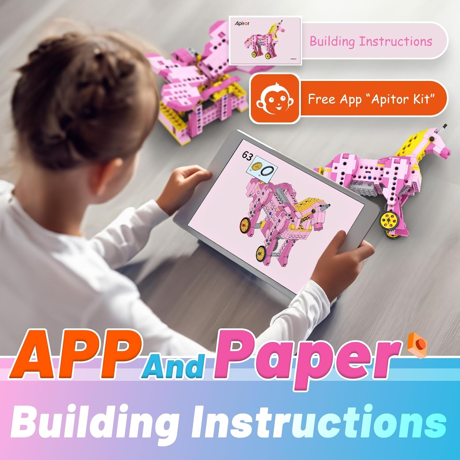 Apitor STEM Toys for Girls Gif - Science Robotics avis et prix