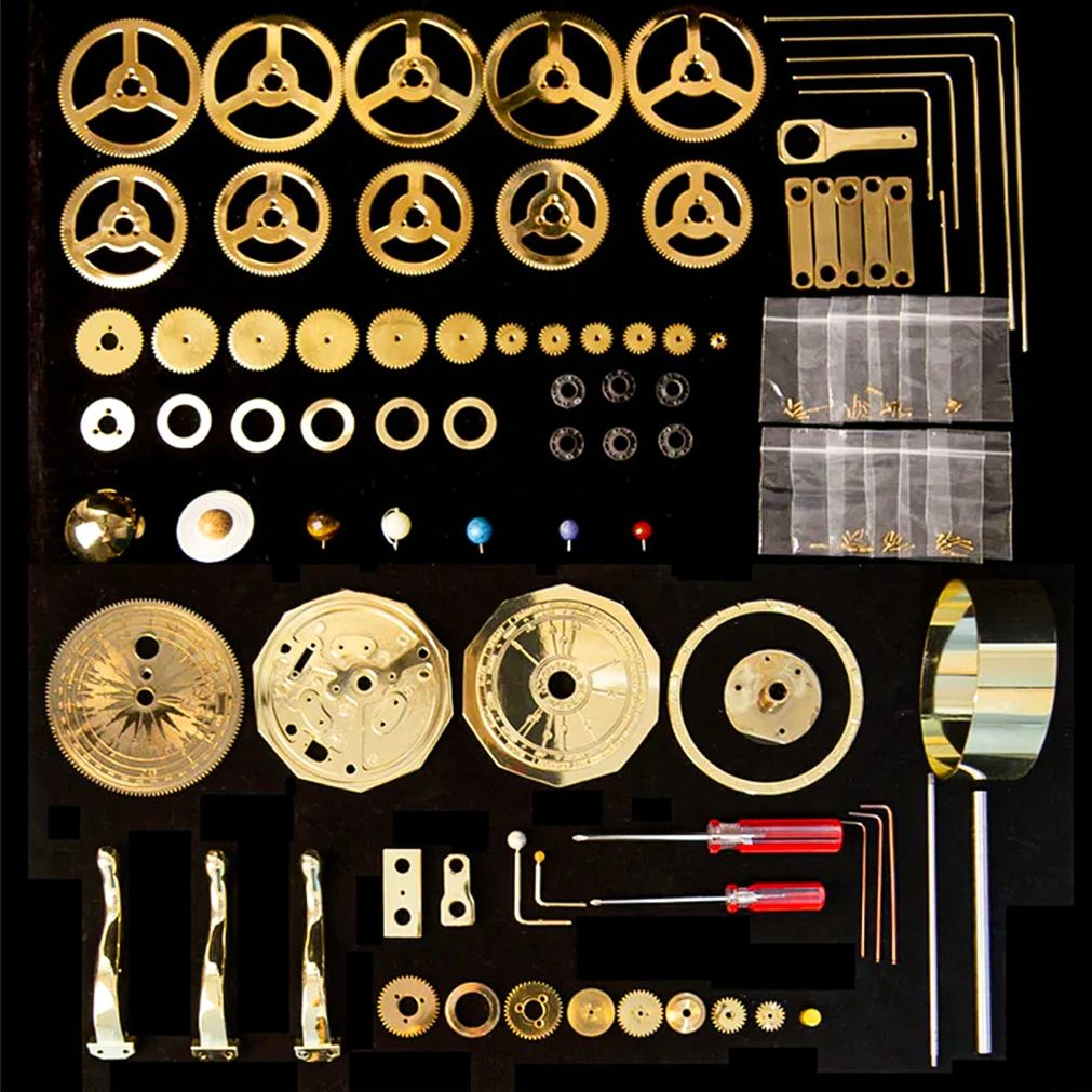200Pcs DIY 3D Metal Orrery Sol - Solar System Orrery avis et prix