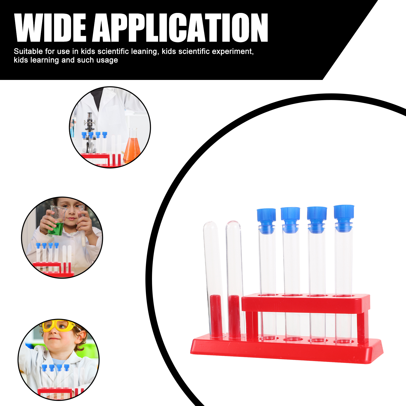 1 set Plastic Tubes Kids Rack  - Science Experiment avis et prix
