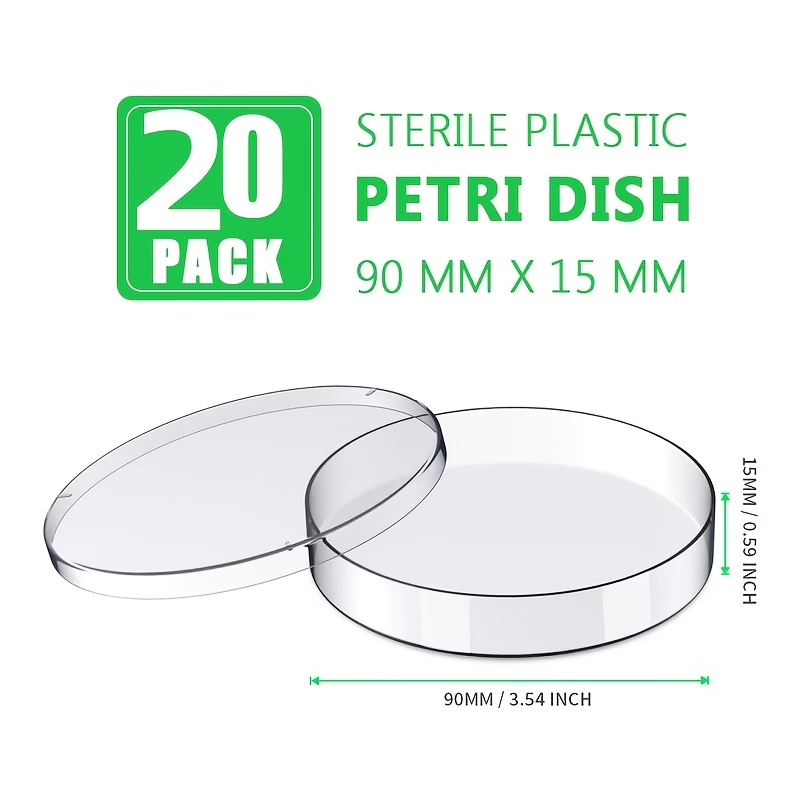 Cost: 20 plastic petri dishes  - Science Experiment avis et prix