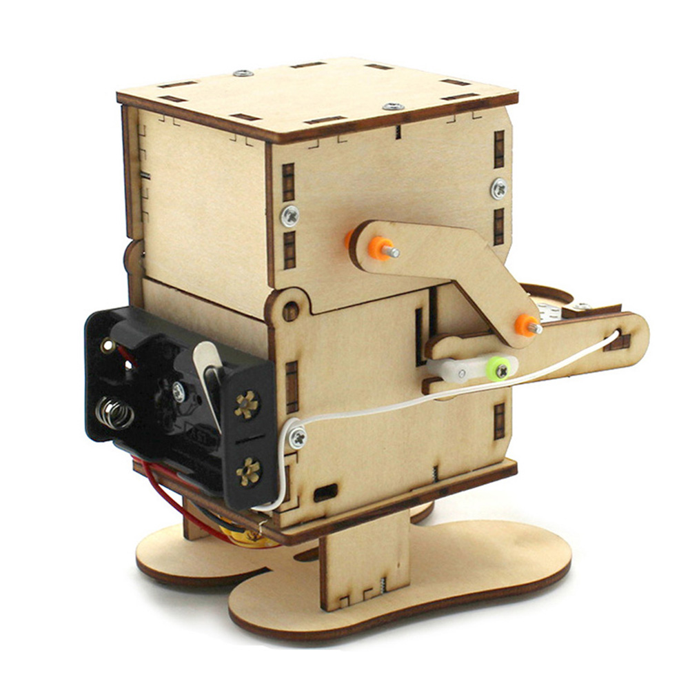 Wooden Assemble DIY Robot Eati - Science Robotics avis et prix