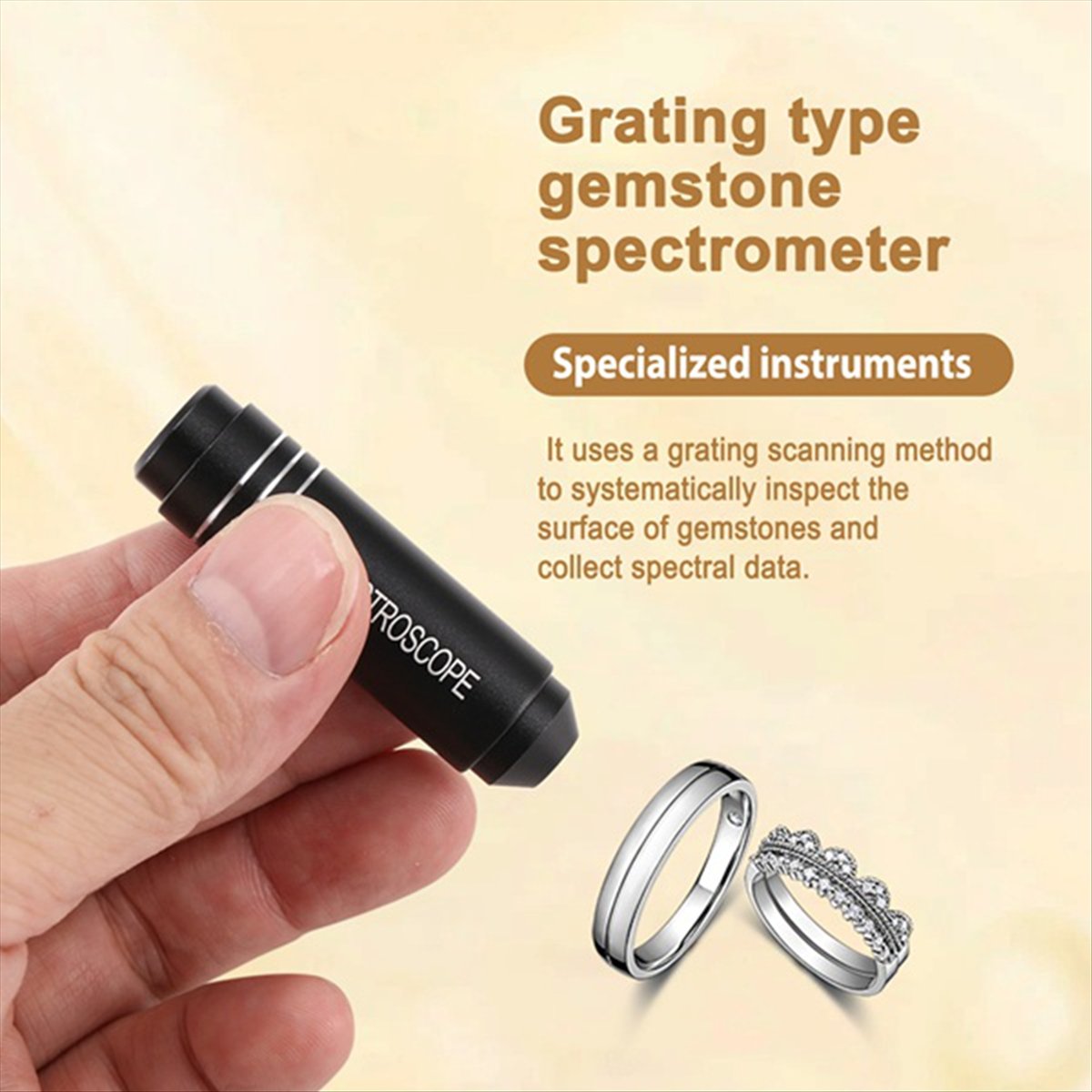 NOCM Gemstone Identification w - Spectroscope Handheld avis et prix