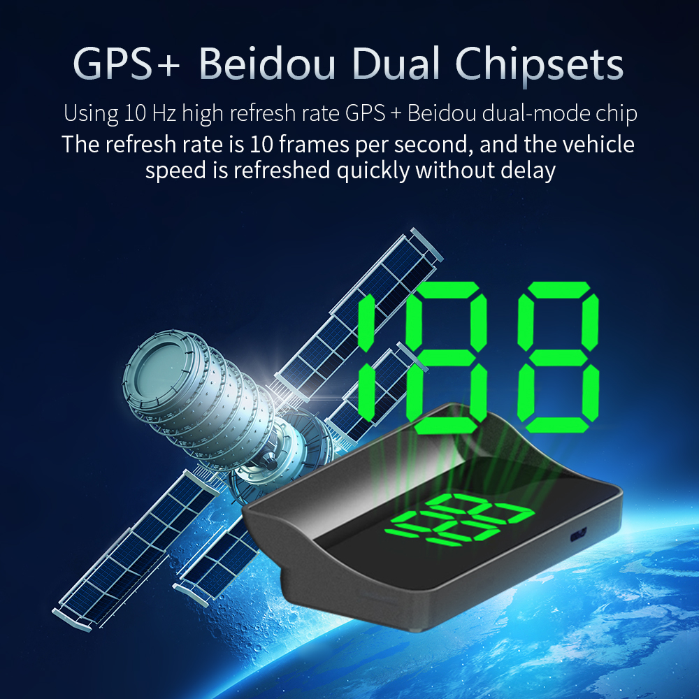 W1 Car HUD Head Up Display Win - Anemometer Wind Speed avis et prix