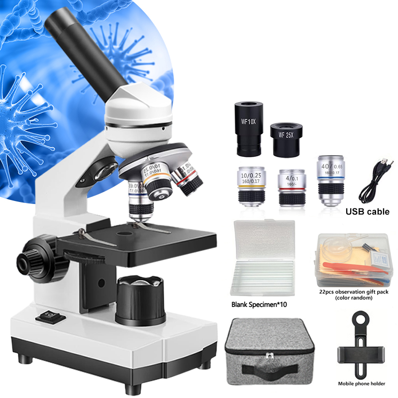 Portable Biological Optical Co - Microscope Compound 40X avis et prix