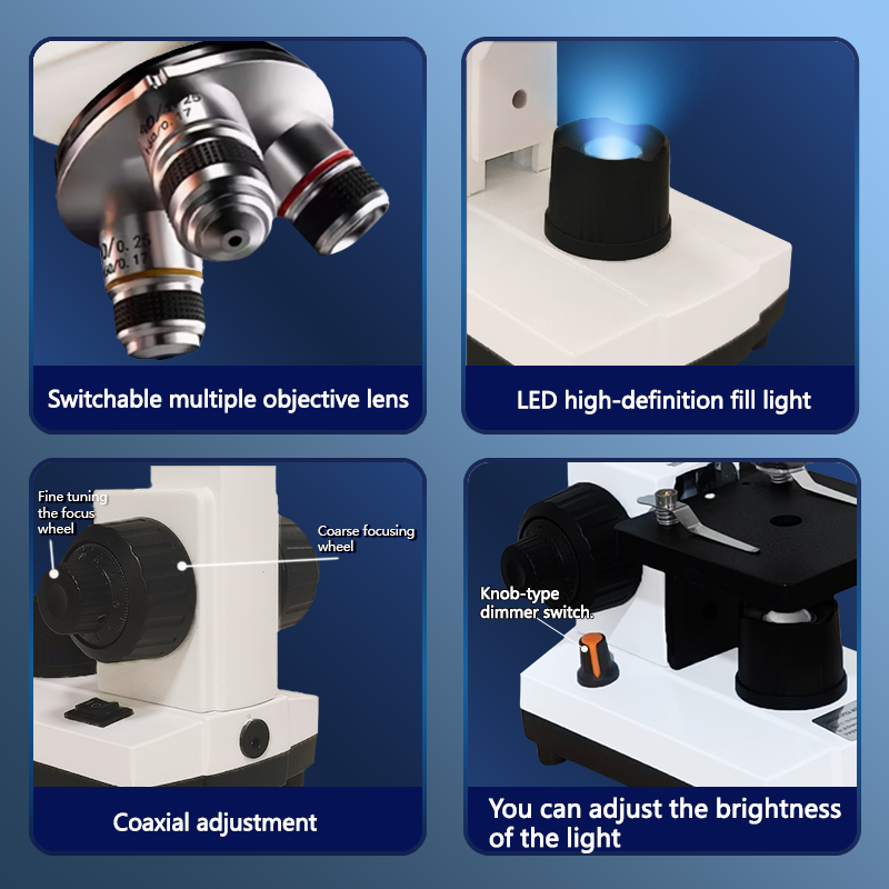 Portable Biological Optical Co - Microscope Compound 40X avis et prix