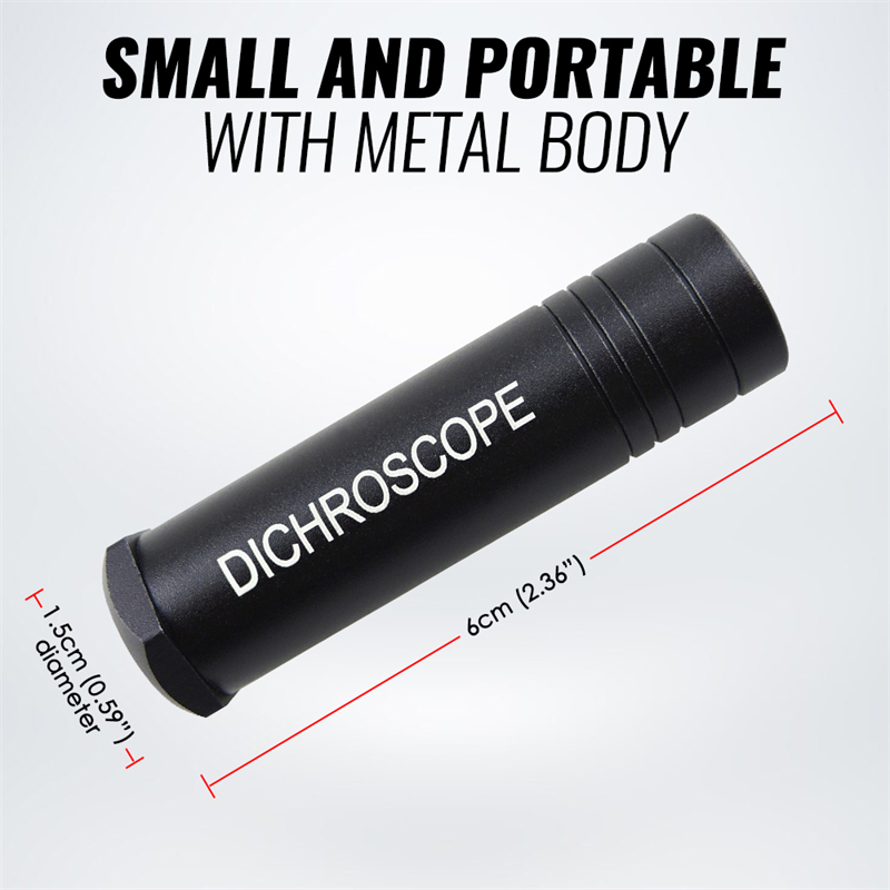 Dichroscope For Gem Calcite Di - Spectroscope Handheld avis et prix