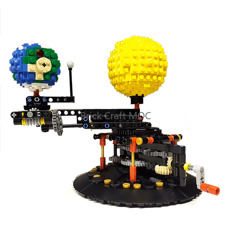 MOC Sun Earth Moon Orrery Buil - Solar System Orrery avis et prix