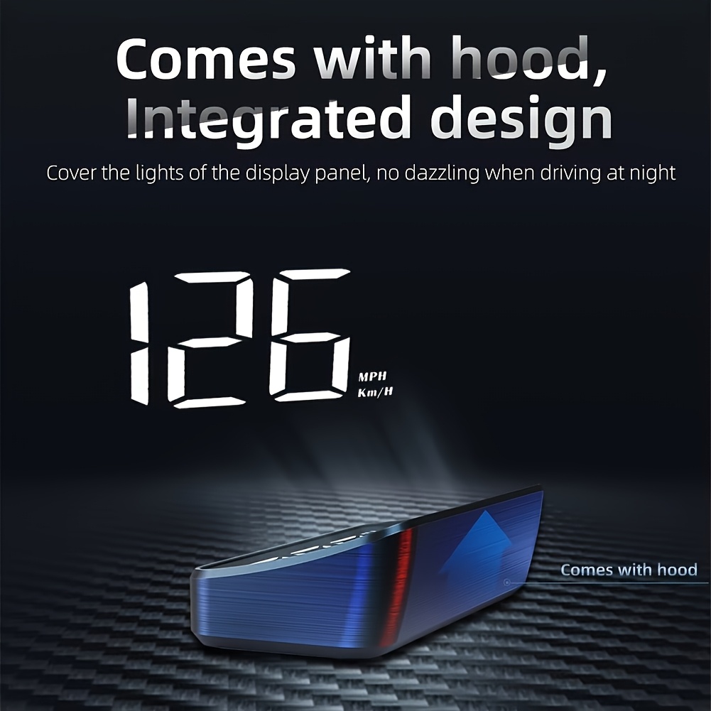 Universal Car Speedometer HUD  - Anemometer Wind Speed avis et prix