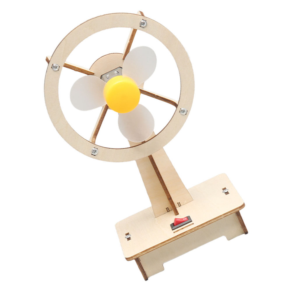 1Set Wooden Fan DIY Assembly K - Science Experiment avis et prix