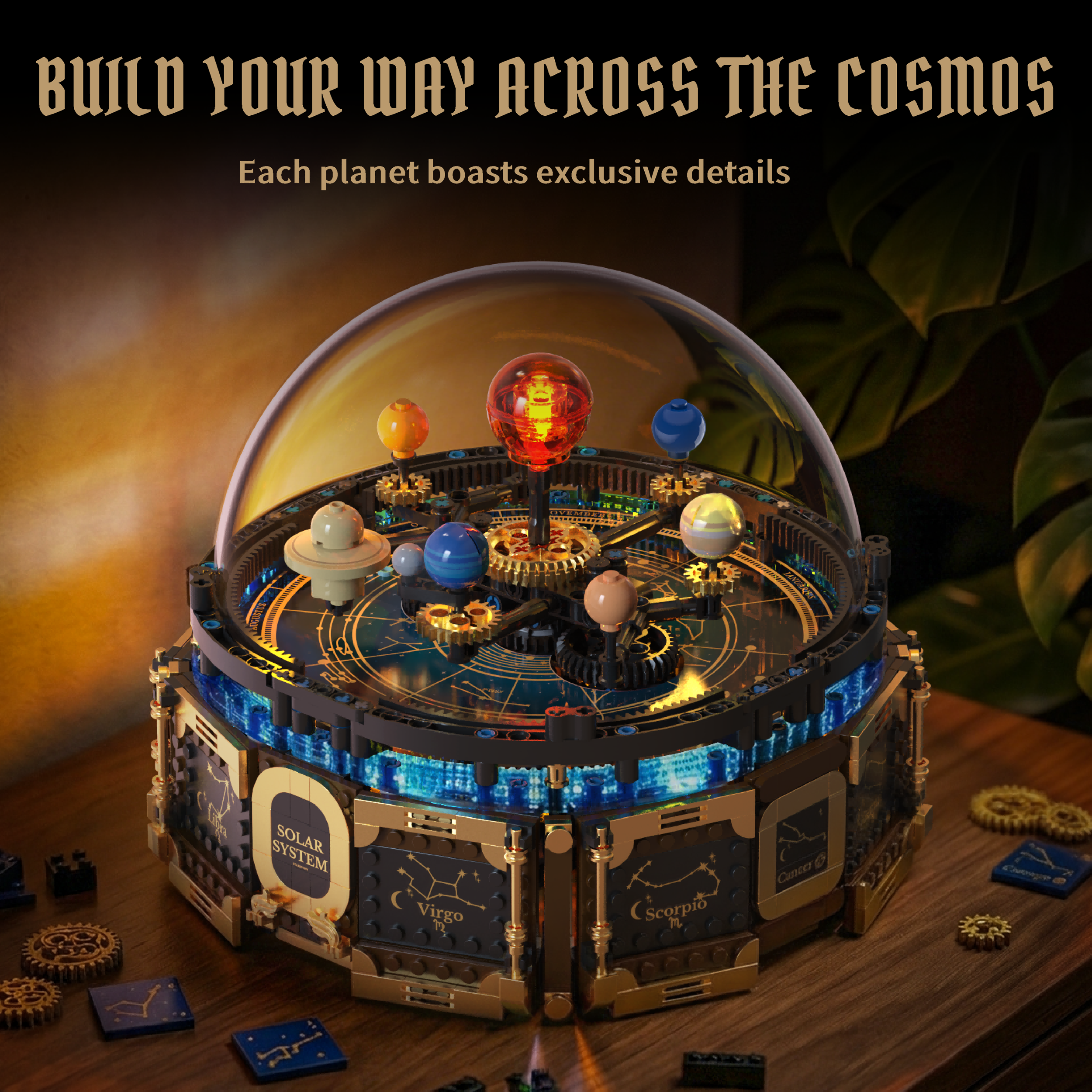 Mechanical Solar System Music  - Solar System Orrery avis et prix