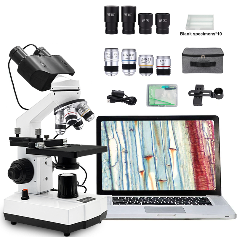 Compound Microscope,40X-2500X, - Microscope Compound 40X avis et prix