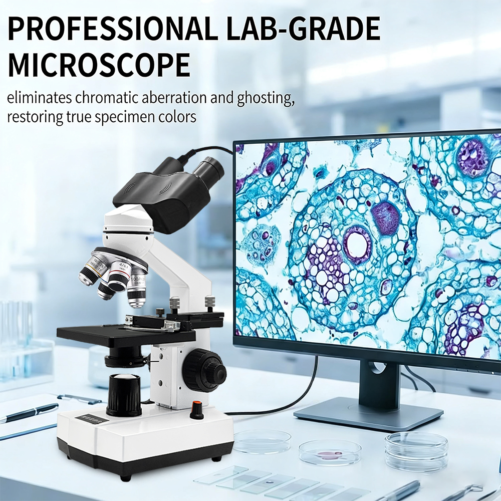 Compound Microscope,40X-2500X, - Microscope Compound 40X avis et prix