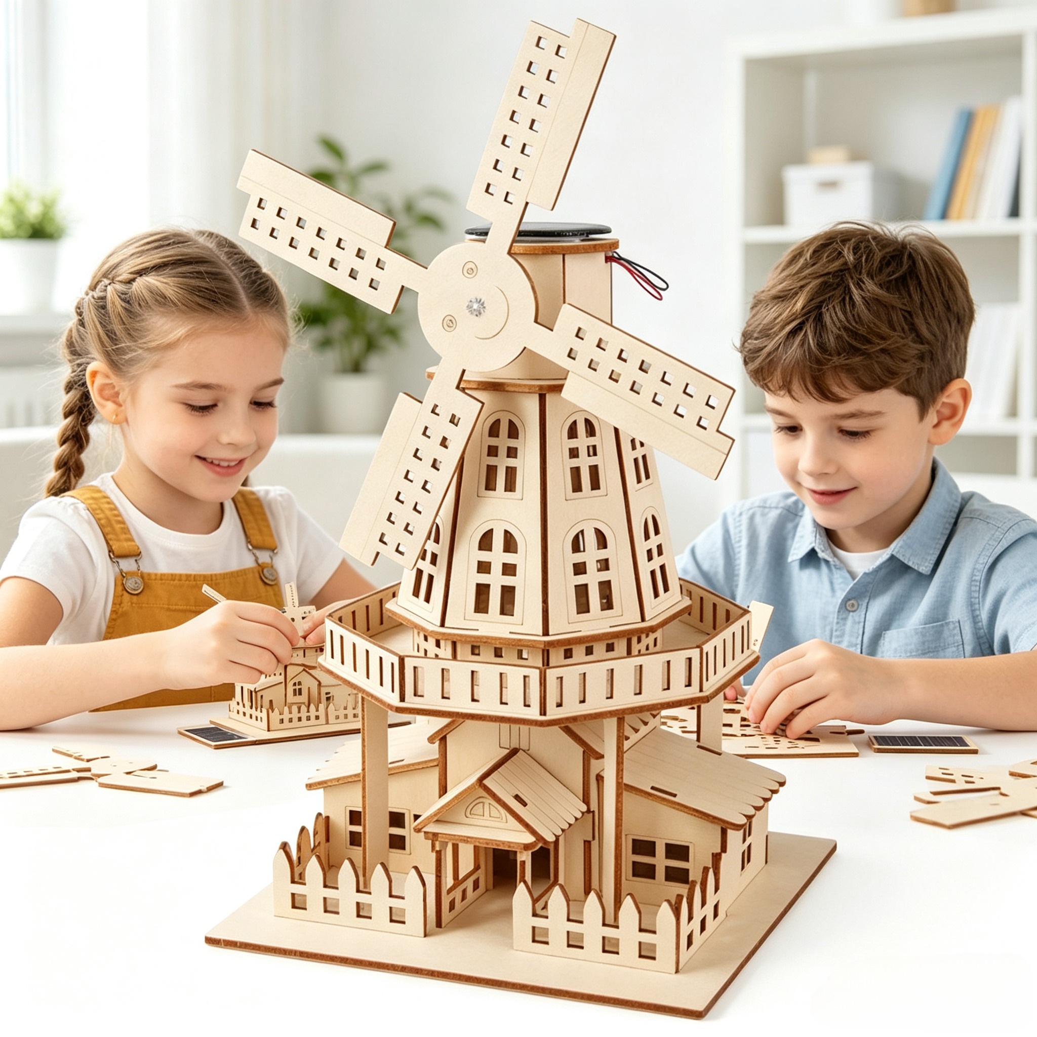 Solar windmill house children' - Science Max avis et prix
