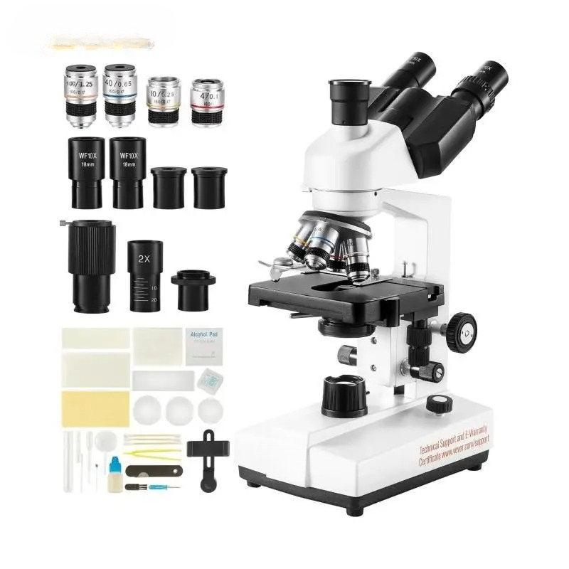 VEVOR Compound Trinocular Micr - Microscope Compound 40X avis et prix