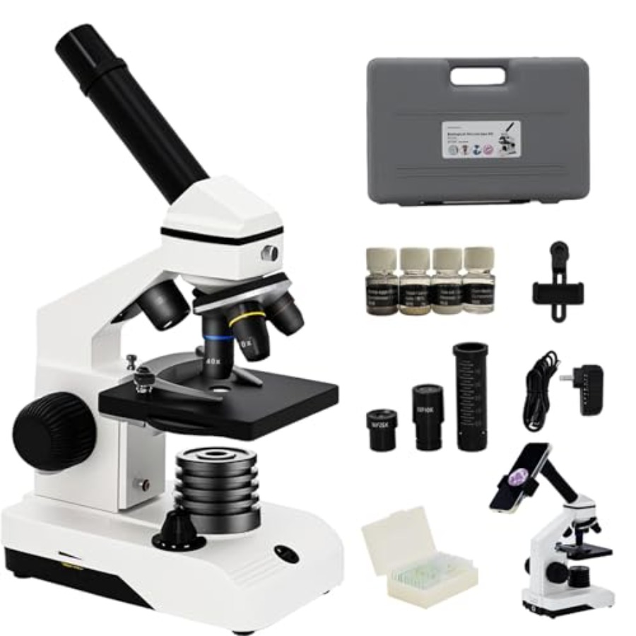 M2 Dual Power Supply Compound  - Microscope Compound 40X avis et prix