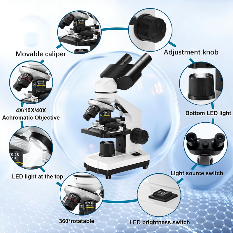 Biological Optical Compound Fo - Microscope Compound 40X avis et prix