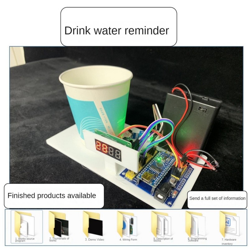 Drink Water Reminder Robot Han - Science Robotics avis et prix