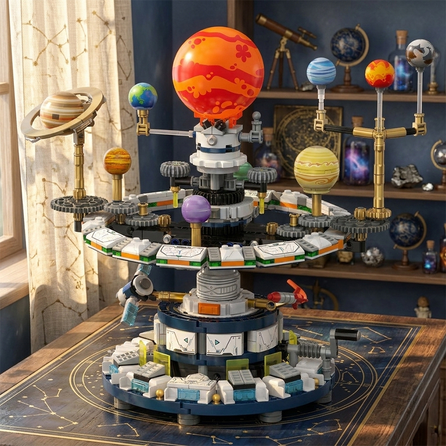 Mini Building Blocks Solar Sys - Solar System Orrery avis et prix