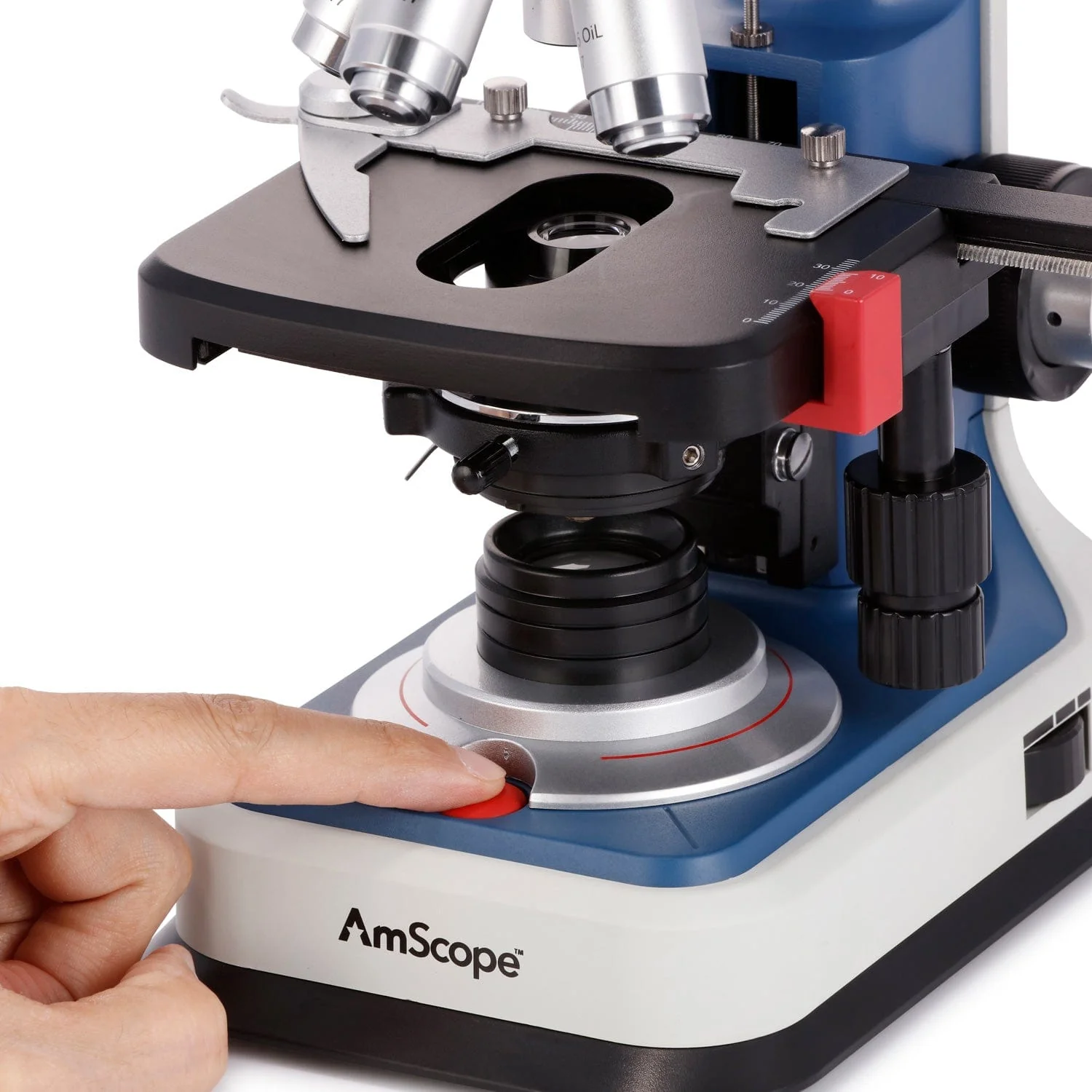 AmScope 40X-2500X USB-C Rechar - Microscope Compound 40X avis et prix