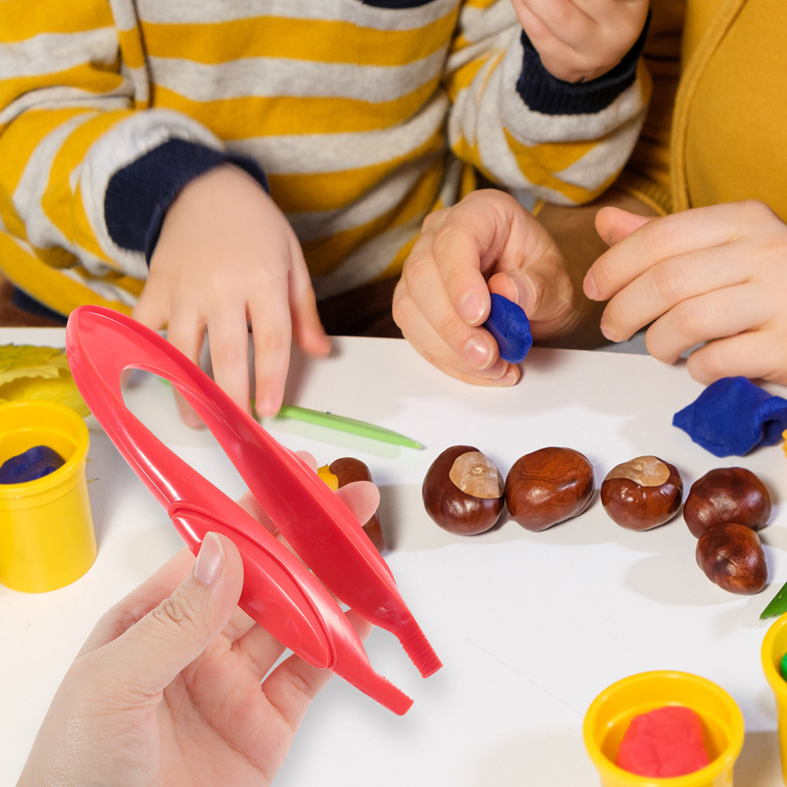 4Pcs Kids Plastic Tweezers Erg - Science Experiment avis et prix
