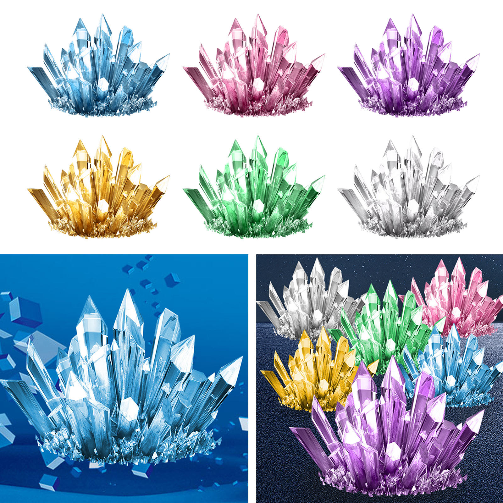Crystal Growing Science Kit Bi - Chemistry Set Beginner avis et prix
