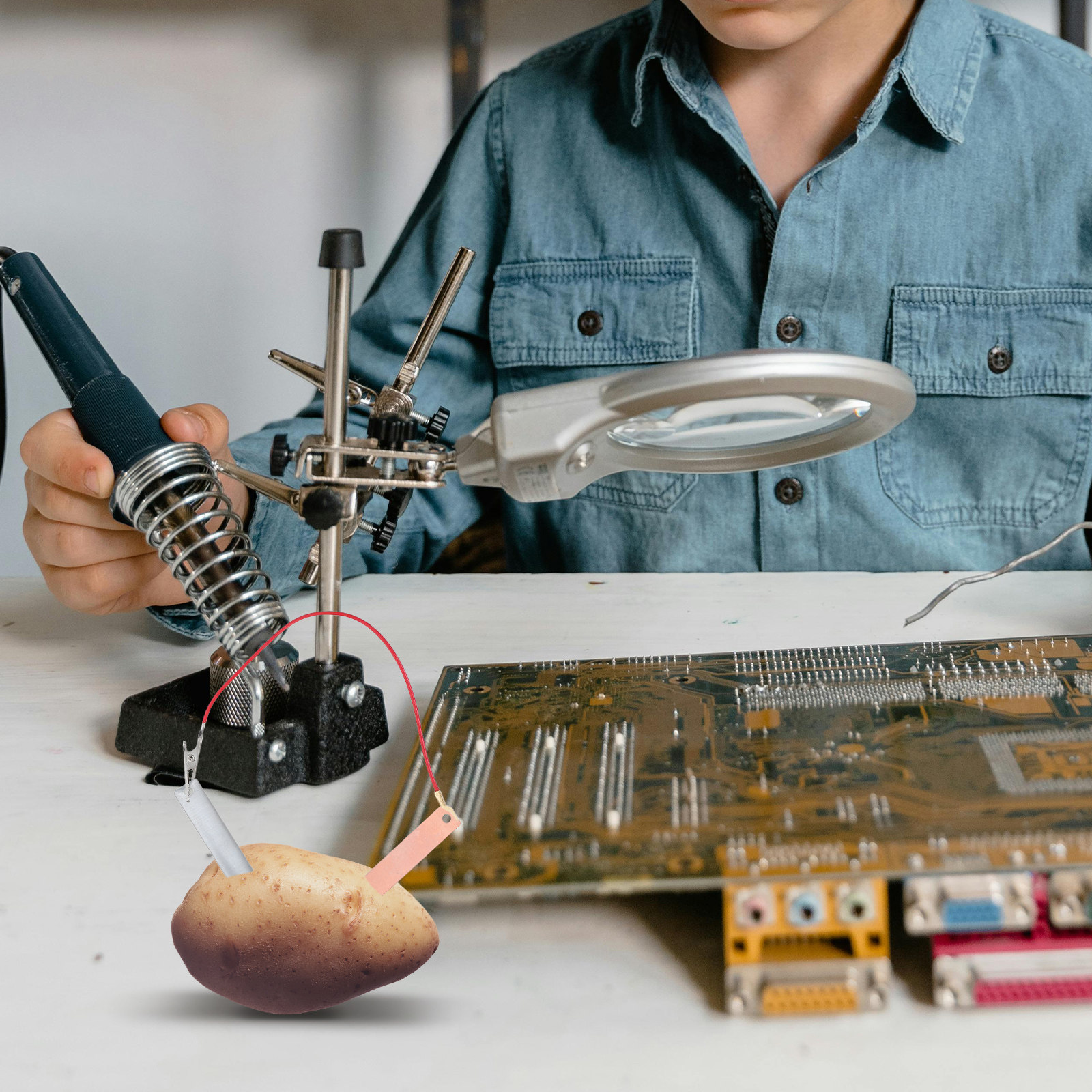Copper and Zinc Electrode Shee - Science Experiment avis et prix