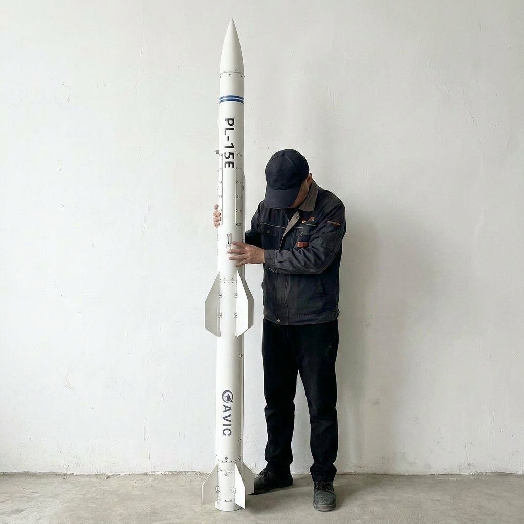 3D Printed Chinese PL-15E Air- - Science Exhibition Models avis et prix