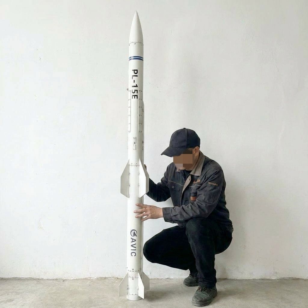 3D Printed Chinese PL-15E Air- - Science Exhibition Models avis et prix