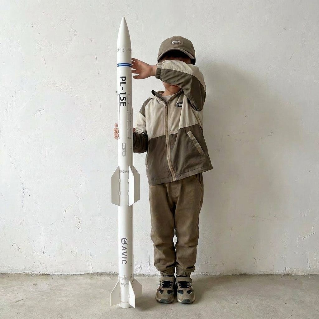 3D Printed Chinese PL-15E Air- - Science Exhibition Models avis et prix