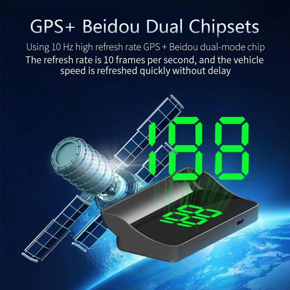 HD M2 Head Up Display GPS Digi - Anemometer Wind Speed avis et prix