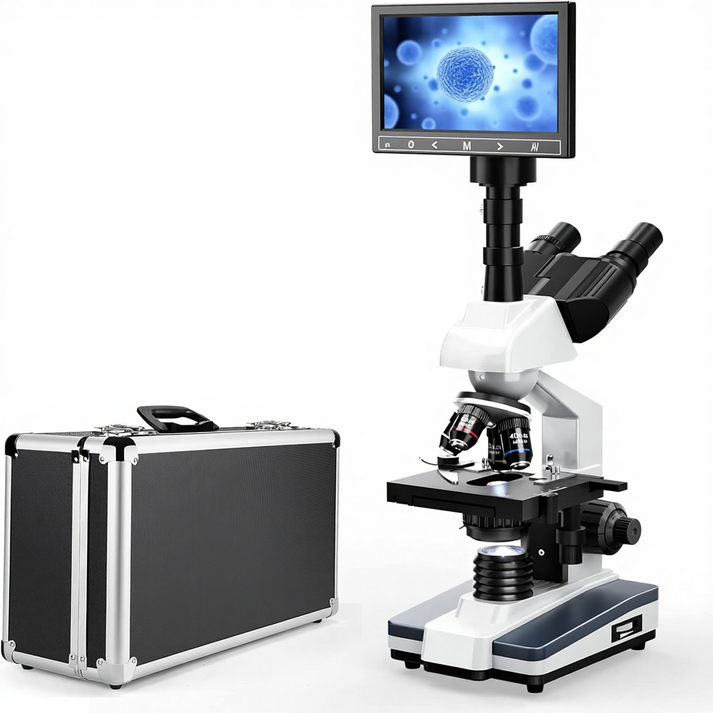 40X-2500X Trinocular Compound  - Microscope Compound 40X avis et prix